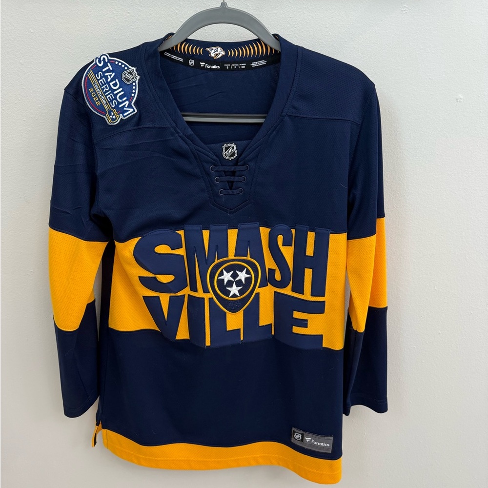 NHL Nashville predators stadium series jersey
